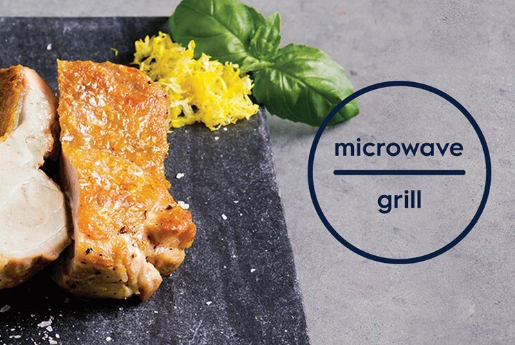 Vi sóng kết hợp nướng