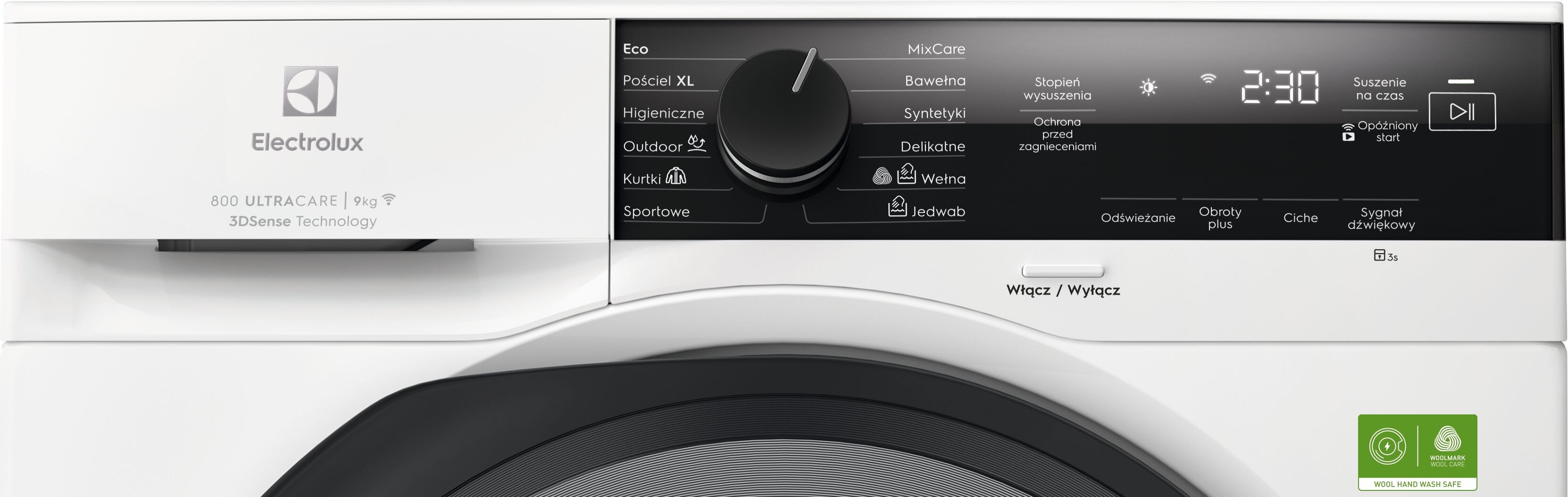  Bảng điều khiển máy sấy Electrolux 