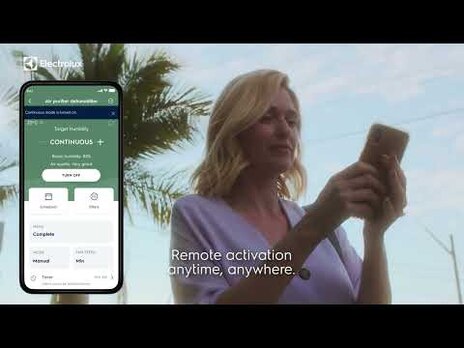 27L UltimateHome 700 air purifier with dehumidification for 58m² room coverage