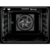60cm UltimateTaste 700 built-in single oven with 72L capacity