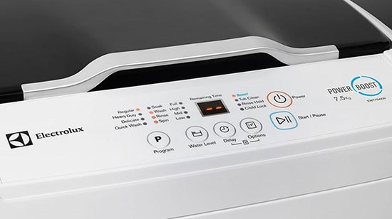 Electrolux máy giặt dễ dàng sử dụng
