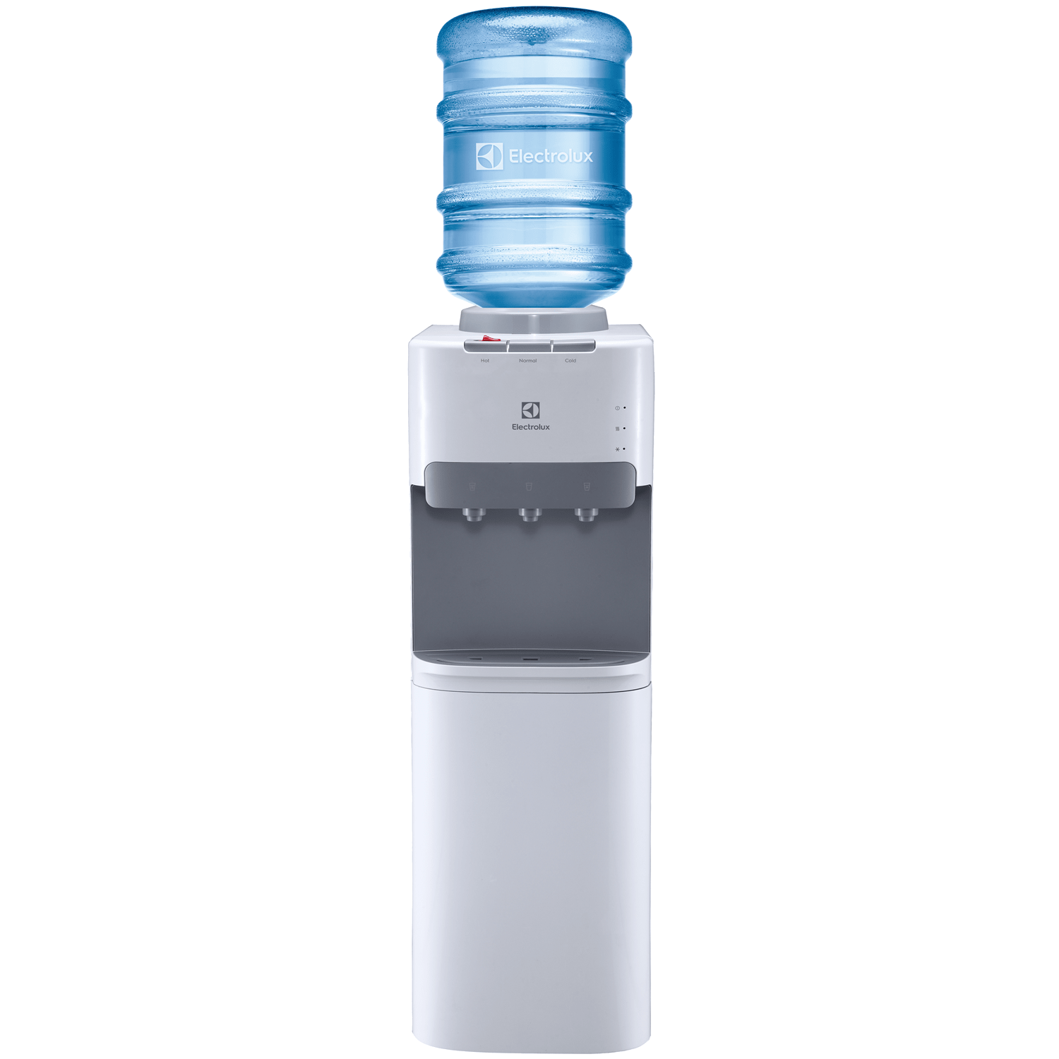 UltimateHome 500 top loading water dispenser with fridge EQALF01TXWV