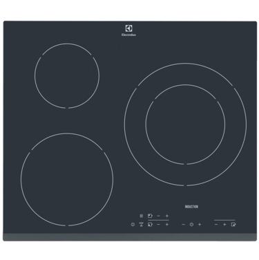 60cm UltimateTaste 300 built-in induction cooking hob with 3 zones