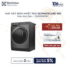 Máy sấy quần áo Electrolux bơm nhiệt 9kg UltimateCare 900