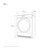 8kg UltimateCare 500 Heat pump dryer 