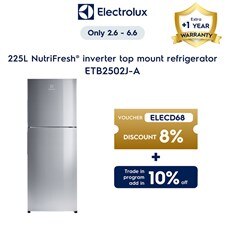 225L NutriFresh® inverter top mount refrigerator