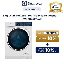 8kg UltimateCare 500 front load washer