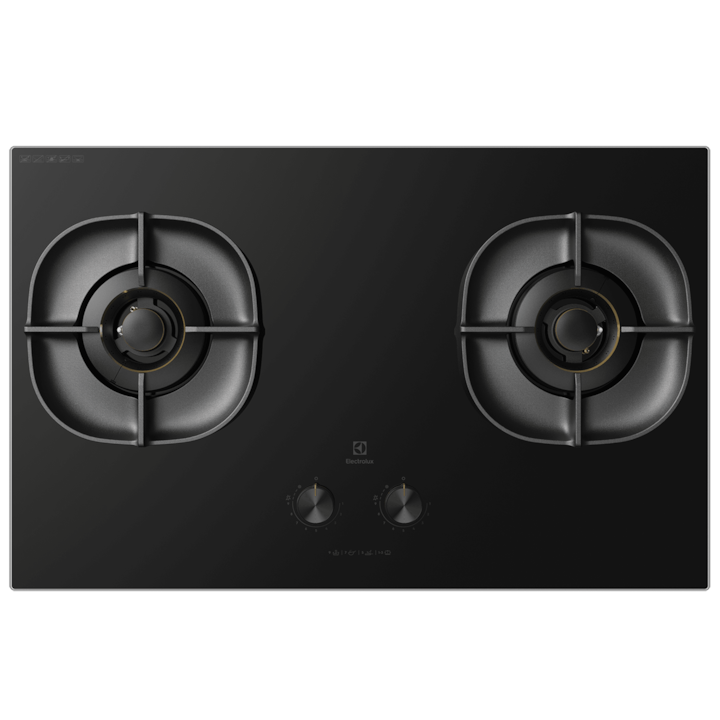 80cm UltimateTaste 700 built-in gas hob with 2 cooking zones