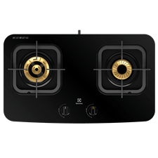 70cm UltimateTaste 300 freestanding gas hob with 2 cooking zones
