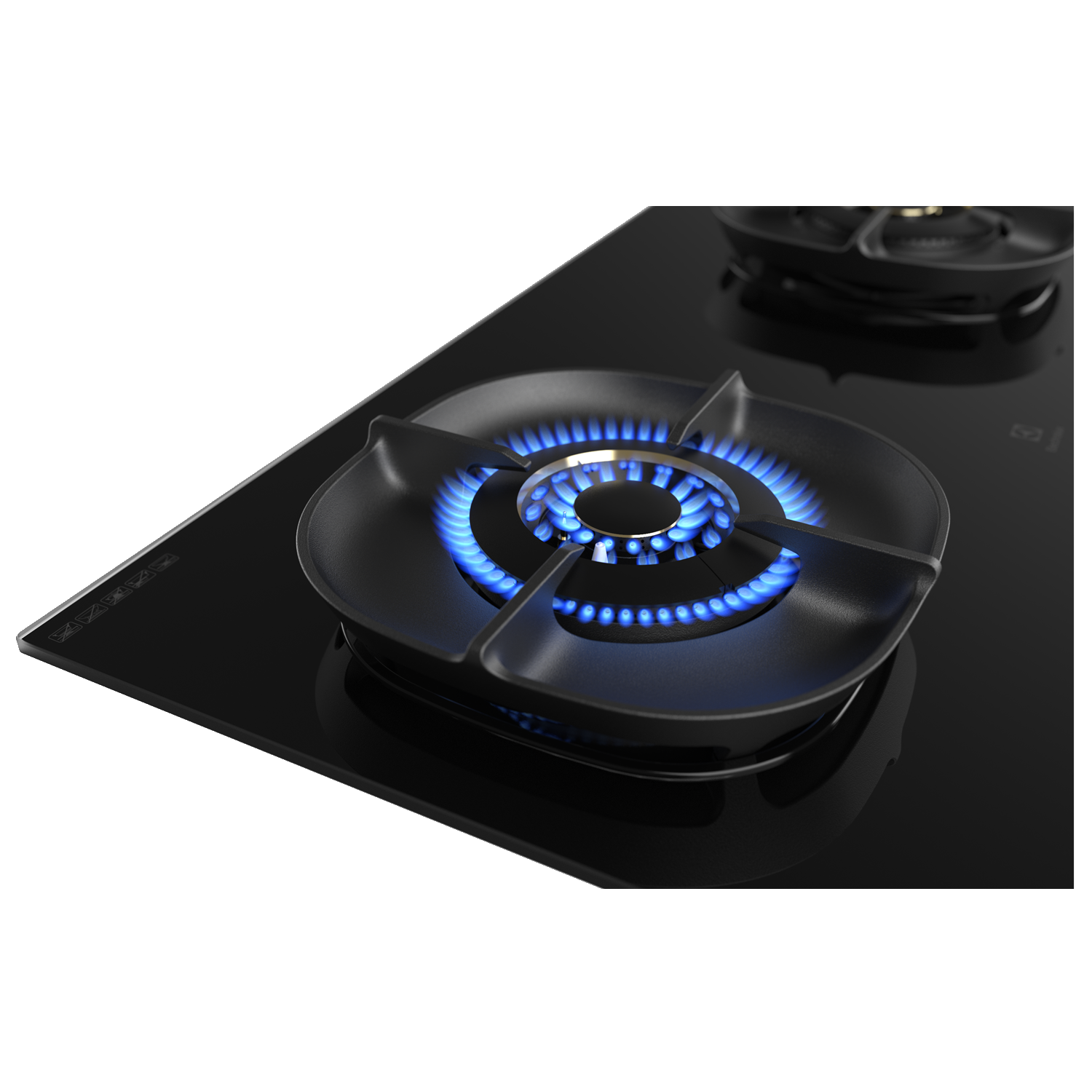 80cm UltimateTaste 700 builtin gas hob with 2 cooking zones EHG8251BC