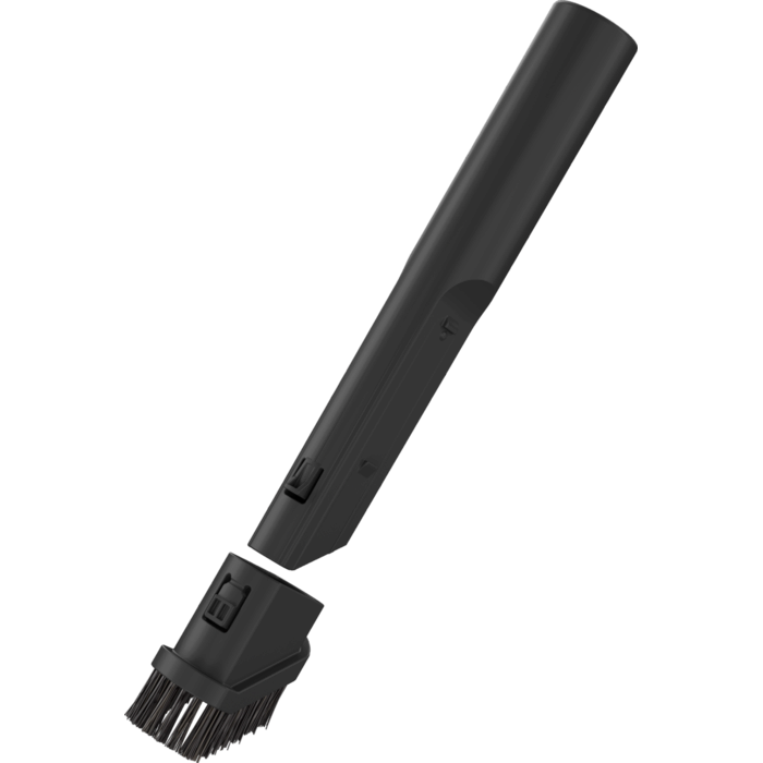 Crevice tool and dusting brush