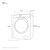 9kg UltimateCare 700 front load washer 