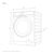 10kg UltimateCare 700 front load washing machine 