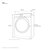 8kg UltimateCare 300 front load washer