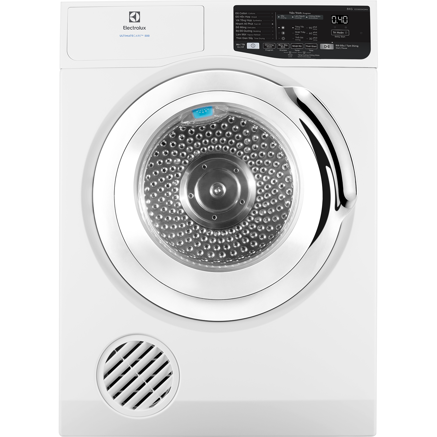Máy sấy Electrolux 8,5Kg EDS854J3WB chính hãng, giá tốt nhất