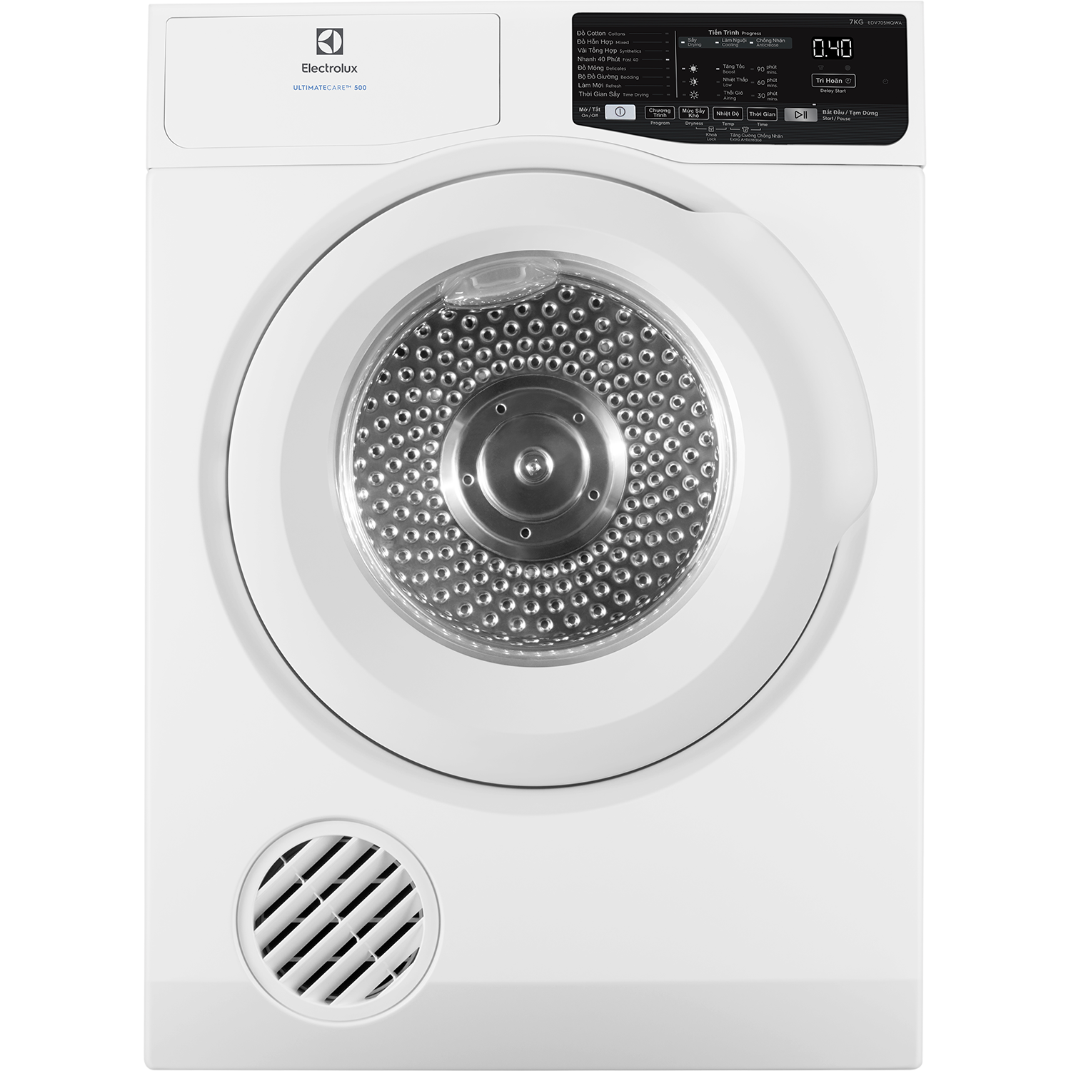 Máy sấy thông hơi 7kg UltimateCare 500 - Trắng