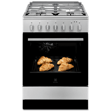 60cm UltimateTaste 500 freestanding cooker with mixed hob and 54L electric oven