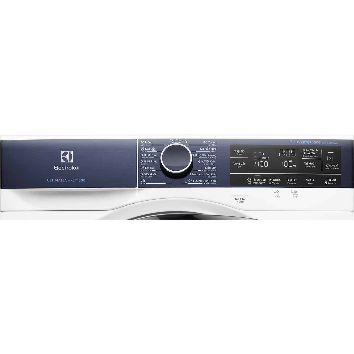 10kg UltimateCare 800 front load washer EWF1042BDWA Electrolux Viet Nam