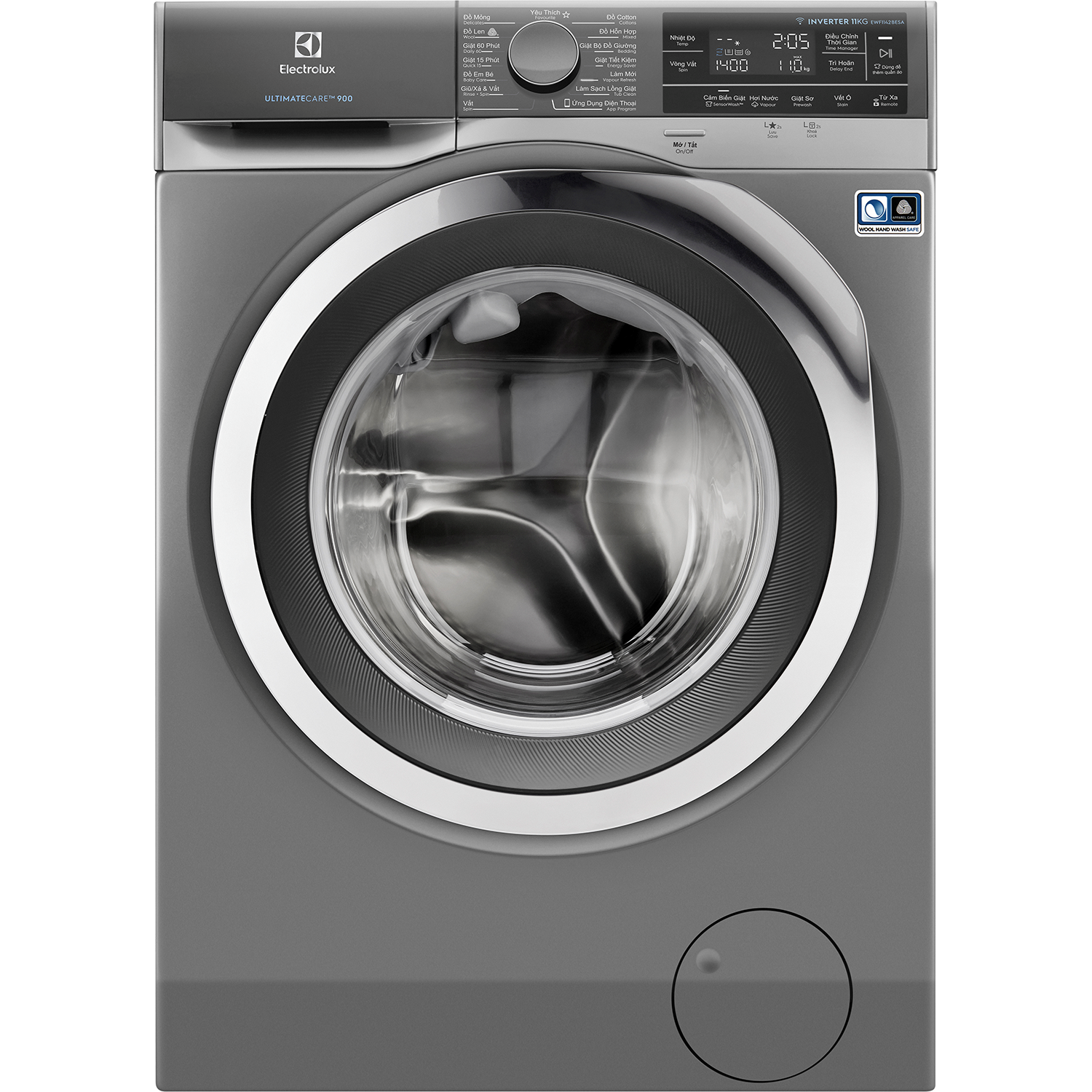 Máy giặt Electrolux cửa ngang 11kg Inverter EWF1142BESA | Electrolux ...