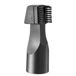 Combination crevice with brush