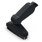 Angled dusting brush