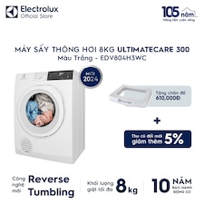 Máy sấy Thông hơi 8kg UltimateCare 300 - Trắng