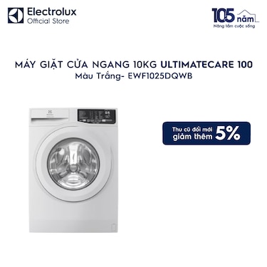 M&#225;y giặt cửa ngang 10kg UltimateCare 100 - Trắng