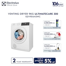9kg UltimateCare 300 venting dryer