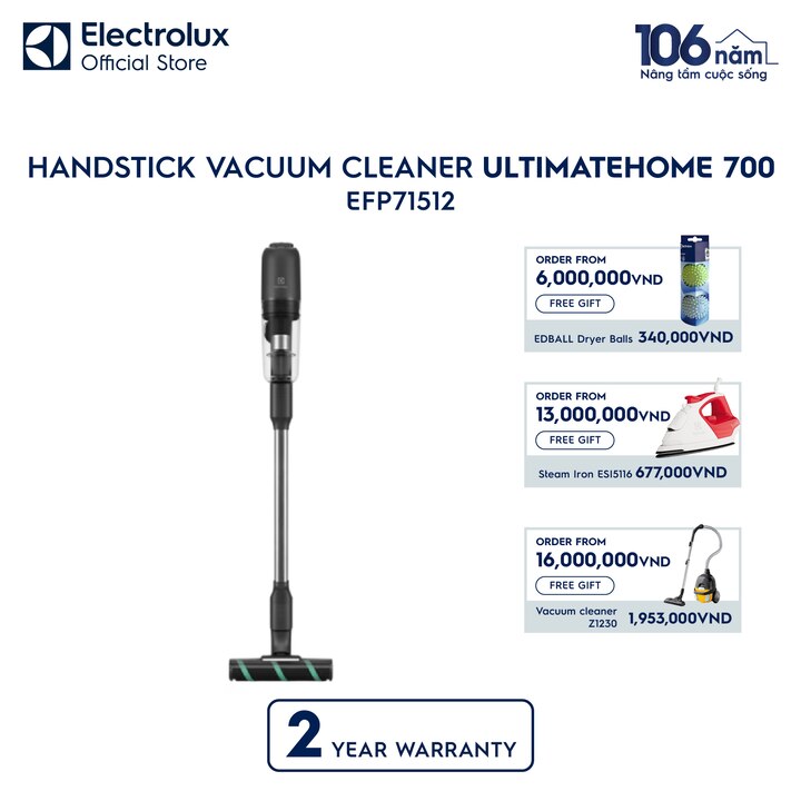 UltimateHome 700 Lightweight handstick vacuum cleaner