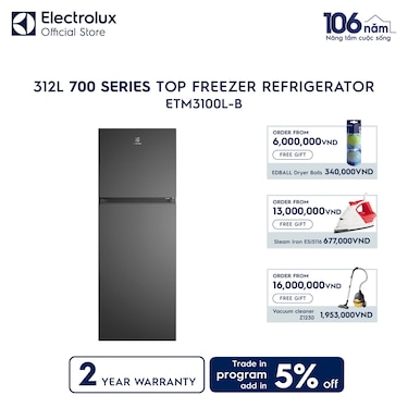 312L 700 Series top freezer refrigerator