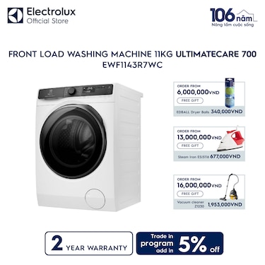 11kg UltimateCare 700 front load washing machine