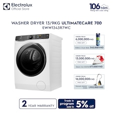 13/9kg UltimateCare 700 washer dryer