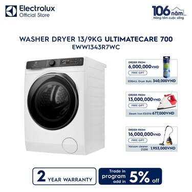 13/9kg UltimateCare 700 washer dryer&#160;