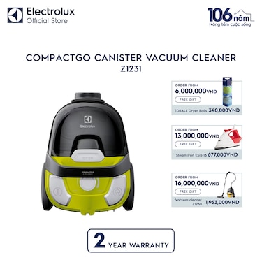 CompactGo canister vacuum cleaner