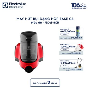 Máy hút bụi dạng hộp Ease C4 - đỏ