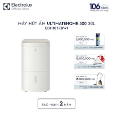 Máy hút ẩm UltimateHome 300 20L cho phòng 42m²