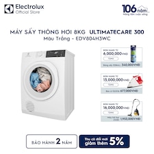 Máy sấy Thông hơi 8kg UltimateCare 300 - Trắng