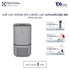 Máy lọc không khí 4 bước lọc UltimateHome 300 cho phòng 30m²