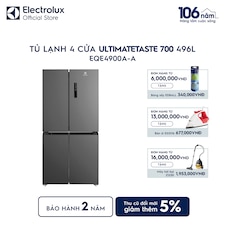 Tủ lạnh 4 cửa UltimateTaste 700 496L