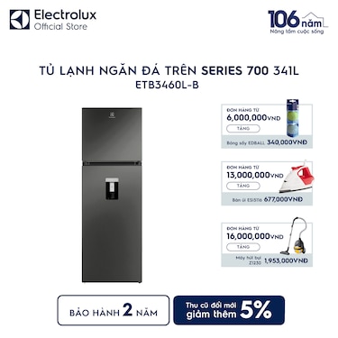 Tủ lạnh ngăn đ&#225; tr&#234;n Series 700 341L c&#243; l&#224;m đ&#225; tự động&#160;