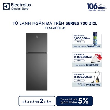 Tủ lạnh ngăn đ&#225; tr&#234;n Series 700 312L