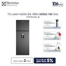 Tủ lạnh ngăn đá trên Series 700 341L có lấy nước ngoài
