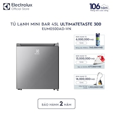 Tủ lạnh mini bar 45 lít UltimateTaste 300 - Xám Arctic