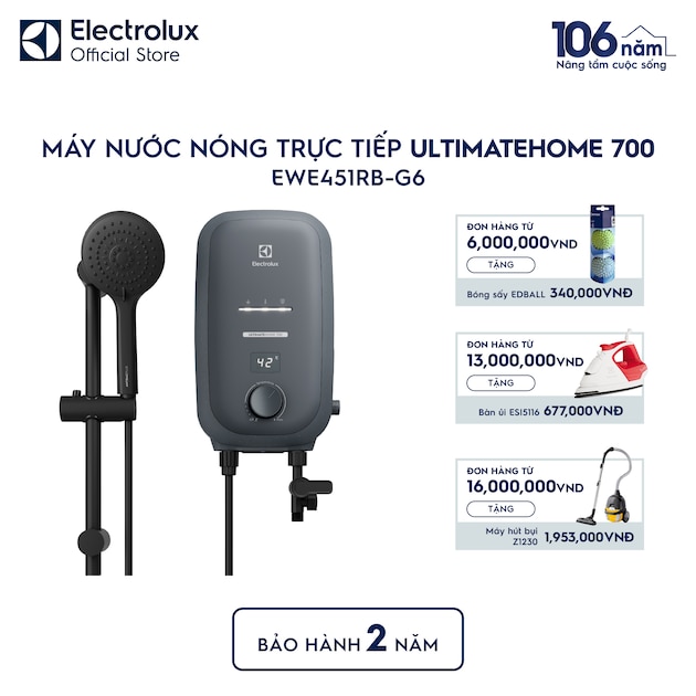 Máy nước nóng trực tiếp UltimateHome 700 4.5kW
