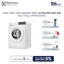 Máy giặt cửa ngang 10kg UltimateCare 300 - Trắng