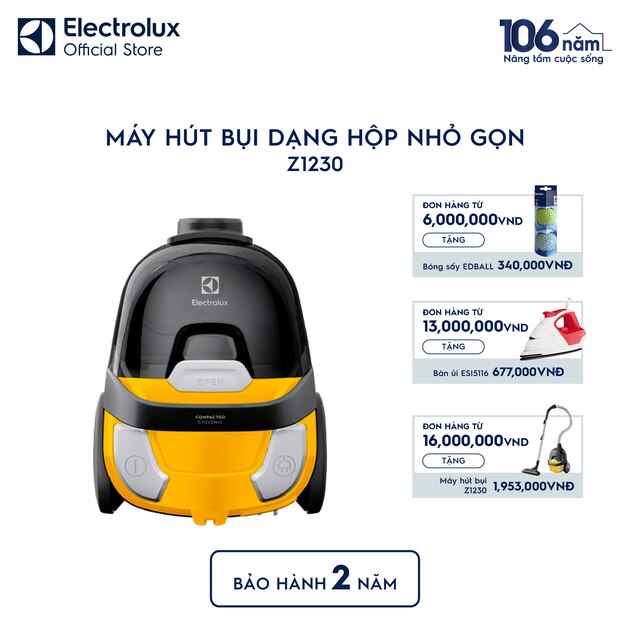 Máy hút bụi dạng hộp nhỏ gọn Z1230