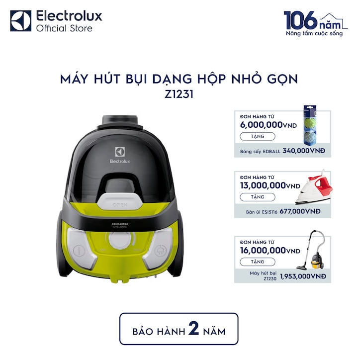M&aacute;y h&uacute;t bụi dạng hộp nhỏ gọn Z1231