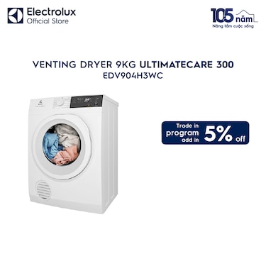9kg UltimateCare 300 venting dryer&#160;