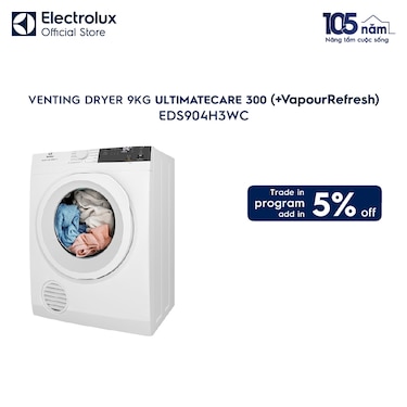 9kg UltimateCare 300 venting dryer&#160;