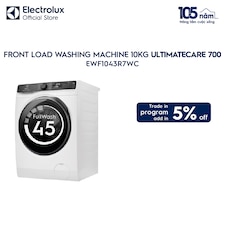 10kg UltimateCare 700 front load washing machine